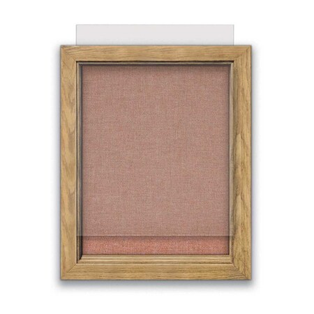 United Visual Products Indoor Enclosed Combo Board, 72"x36", Gold Frame/Black & Ultramarine UVCB7236G-BLACK-ULTMAR
